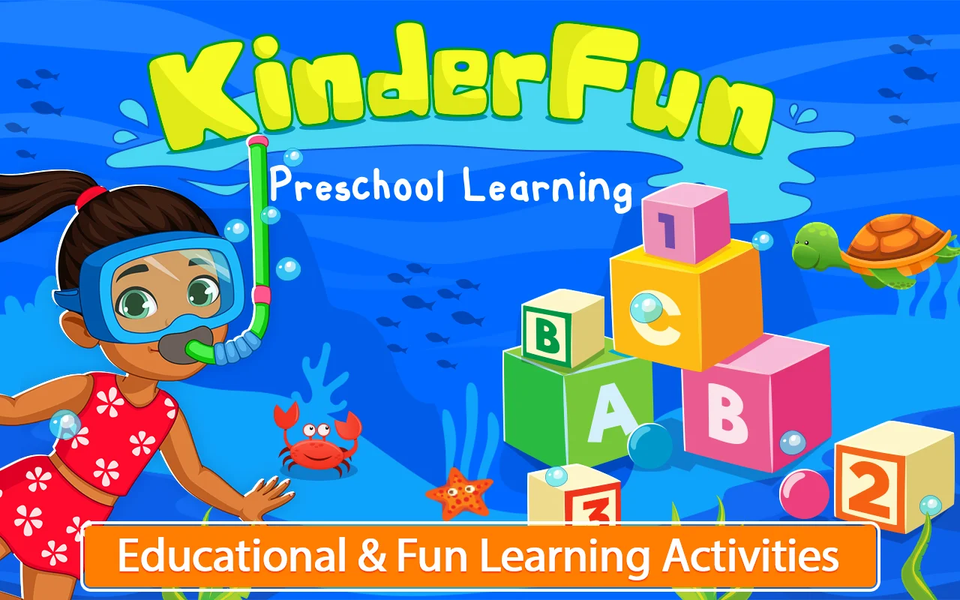 KinderFun Preschool Learning - عکس بازی موبایلی اندروید