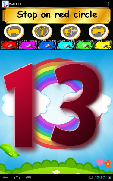 Write ۱۲۳ - Learn Kids Numbers - عکس برنامه موبایلی اندروید