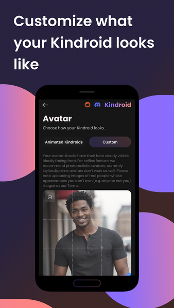 Kindroid: Your Personal AI - عکس برنامه موبایلی اندروید