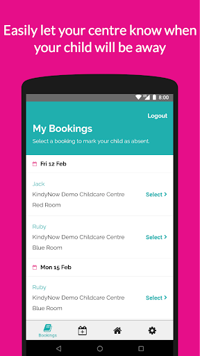 ChildcareNow - Image screenshot of android app