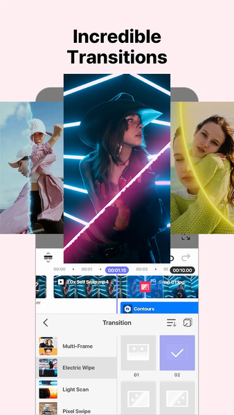 Spring - Video Editor & Maker - عکس برنامه موبایلی اندروید