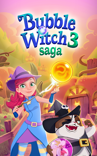 Bubble Witch ۳ Saga - عکس بازی موبایلی اندروید