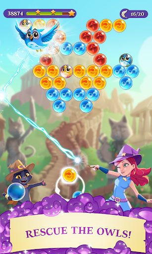 Bubble Witch 3 Saga - Gameplay image of android game