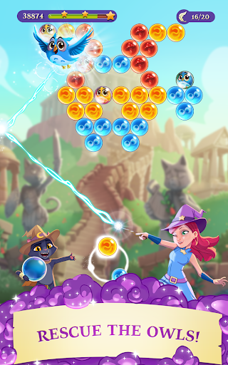 Bubble Witch ۳ Saga - عکس بازی موبایلی اندروید