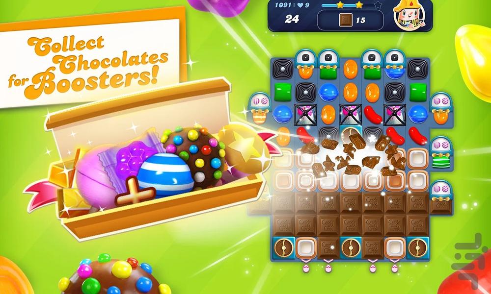 Candy Crush Saga – کندی کراش - عکس بازی موبایلی اندروید