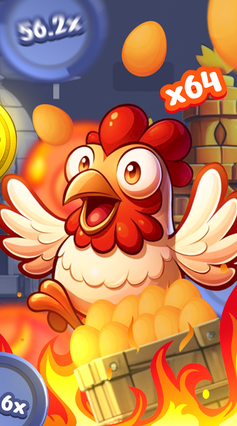 Chicken King - Gameplay image of android game