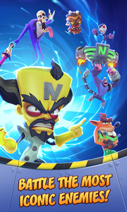 Crash Bandicoot: On the Run! – کراش باندیکوت دونده - عکس بازی موبایلی اندروید