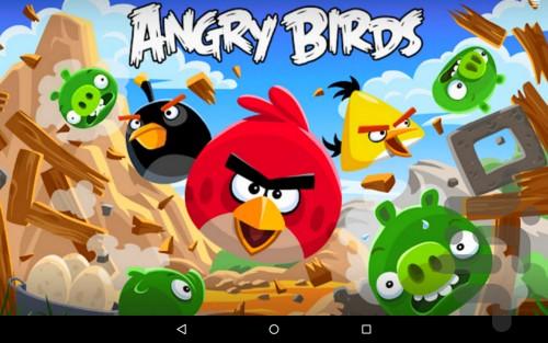بازی پرنده خشمگین - عکس بازی موبایلی اندروید