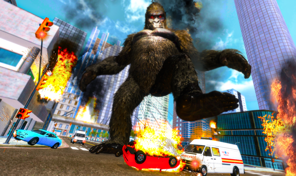 Monster Kaiju Godzilla vs Kong - Gameplay image of android game