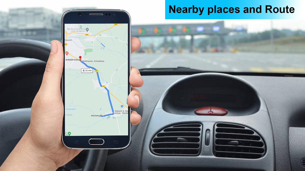 GPS Route Finder location apps - عکس برنامه موبایلی اندروید