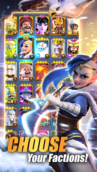 Rivengard - Clash Of Legends - Gameplay image of android game