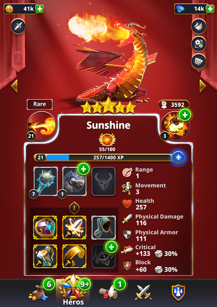 Rivengard - Clash Of Legends - Gameplay image of android game