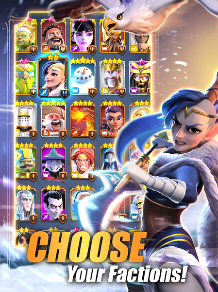 Rivengard - Clash Of Legends - Gameplay image of android game