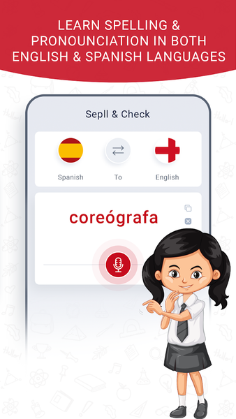 Spanish English Translator - عکس برنامه موبایلی اندروید