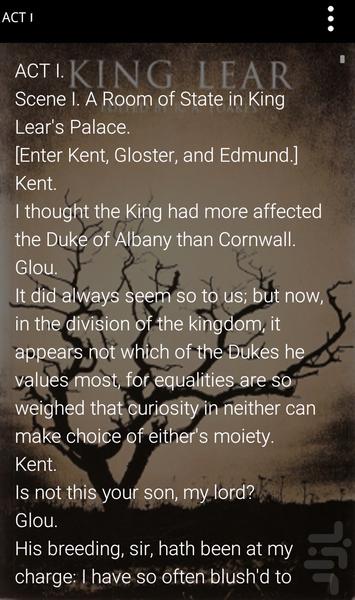 King Lear - Image screenshot of android app