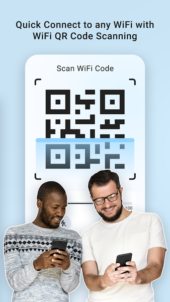 WIFI QR Code Scanner & Creator - عکس برنامه موبایلی اندروید