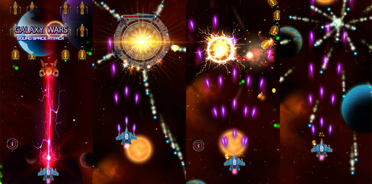 Space Shooter: spaceship - Gameplay image of android game
