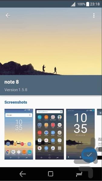 theme galegsy note 8 - Image screenshot of android app