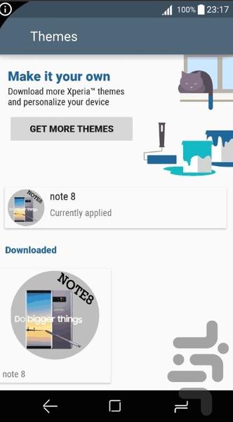 theme galegsy note 8 - Image screenshot of android app