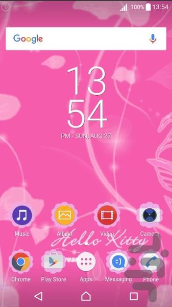 theme kity2017 - Image screenshot of android app