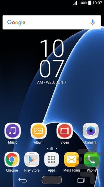 theme galagsy s7edge - Image screenshot of android app