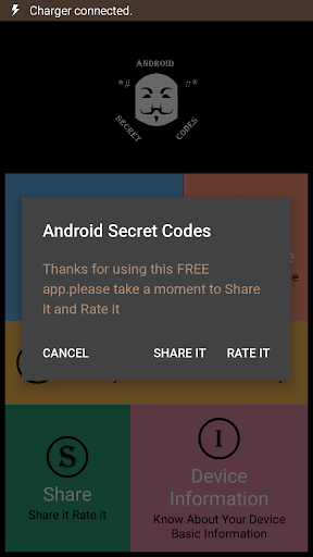 Mobile Secret Codes - Image screenshot of android app