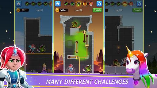 Hero Rescue - Pin Puzzle - Pul - Gameplay image of android game