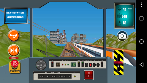 Metro Train Simulator 2023 - عکس بازی موبایلی اندروید