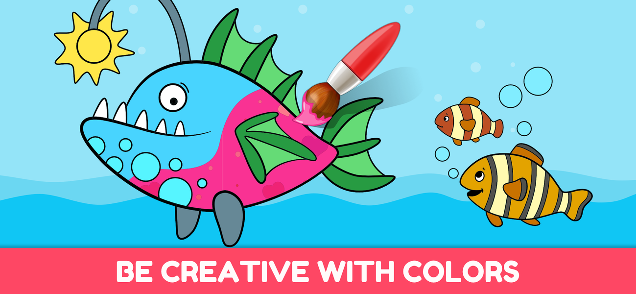 Toddler Coloring Book 2+ - Gameplay image of android game