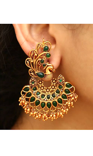 Gold Earring Designs - عکس برنامه موبایلی اندروید