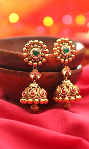 Gold Earring Designs - عکس برنامه موبایلی اندروید