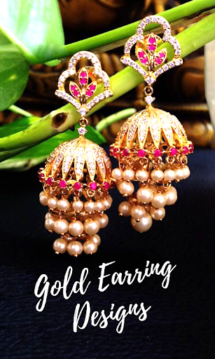 Gold Earring Designs - عکس برنامه موبایلی اندروید