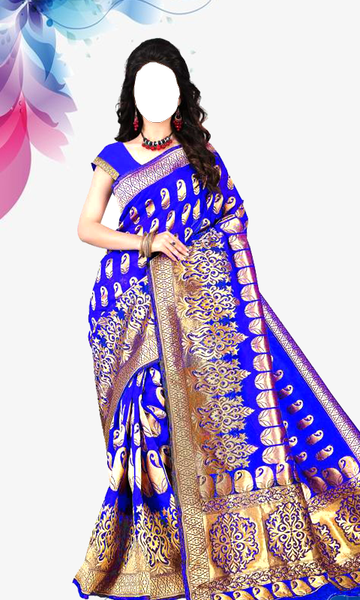 Women Pattu Saree Photo Maker - عکس برنامه موبایلی اندروید