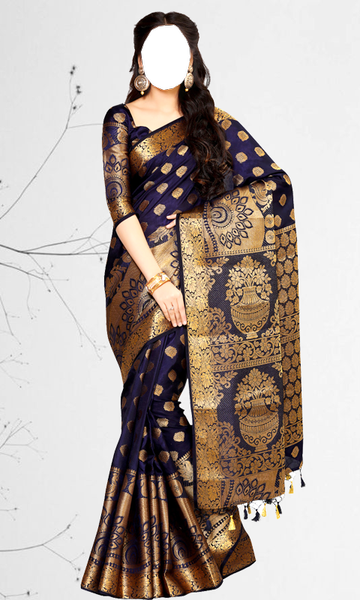 Women Pattu Saree Photo Maker - عکس برنامه موبایلی اندروید