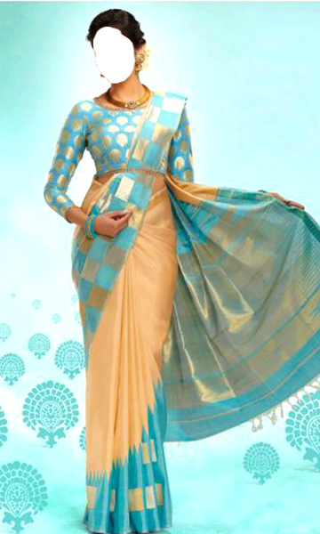 Women Pattu Saree Photo Maker - عکس برنامه موبایلی اندروید