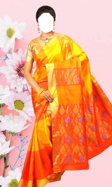Women Pattu Saree Photo Maker - عکس برنامه موبایلی اندروید