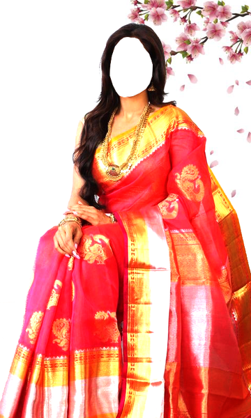Women Pattu Saree Photo Maker - عکس برنامه موبایلی اندروید