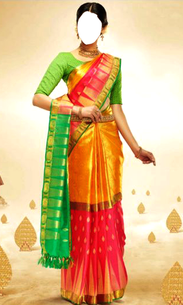 Women Pattu Saree Photo Maker - عکس برنامه موبایلی اندروید