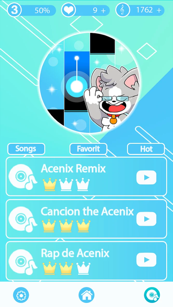 Acenix Piano Tiles - عکس بازی موبایلی اندروید