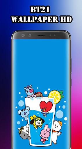 Cute BT21 Wallpapers - Image screenshot of android app