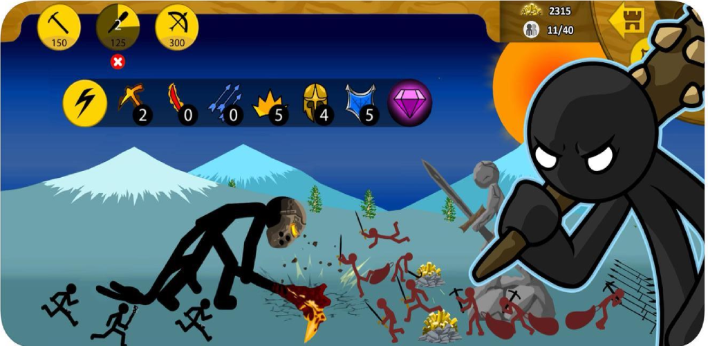 The old Stickman war legacy - عکس بازی موبایلی اندروید