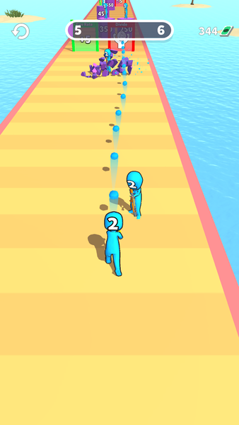Merge Grabber - Gameplay image of android game