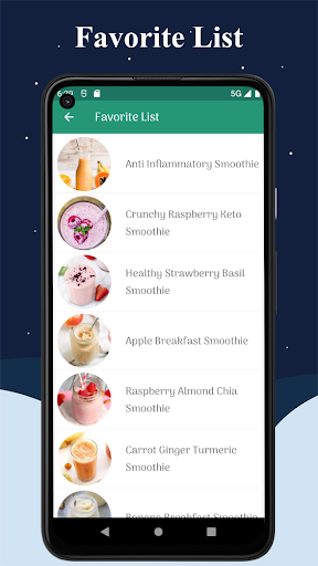 ۵۰۰+ Healthy Smoothie Recipes - عکس برنامه موبایلی اندروید