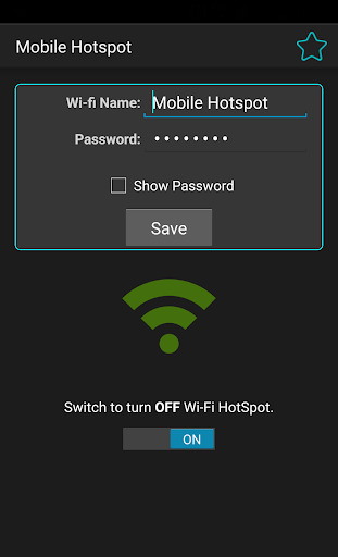Mobile Hotspot - Image screenshot of android app