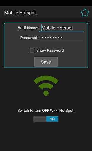 Mobile Hotspot - عکس برنامه موبایلی اندروید