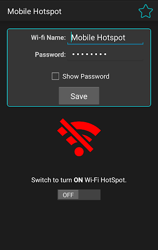 Mobile Hotspot - عکس برنامه موبایلی اندروید