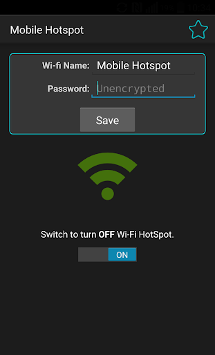 Mobile Hotspot - Image screenshot of android app
