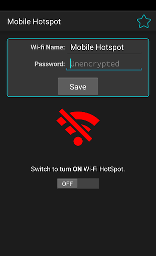 Mobile Hotspot - Image screenshot of android app