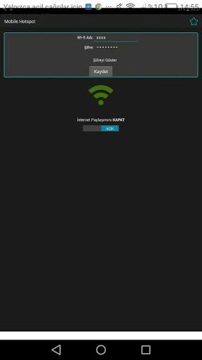 Mobile Hotspot - Image screenshot of android app