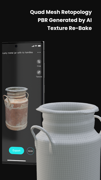 KIRI Engine: ۳D Scanner App - عکس برنامه موبایلی اندروید